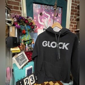 Glock AP95782 Traditional Men Black Pullover L/S Hoodie